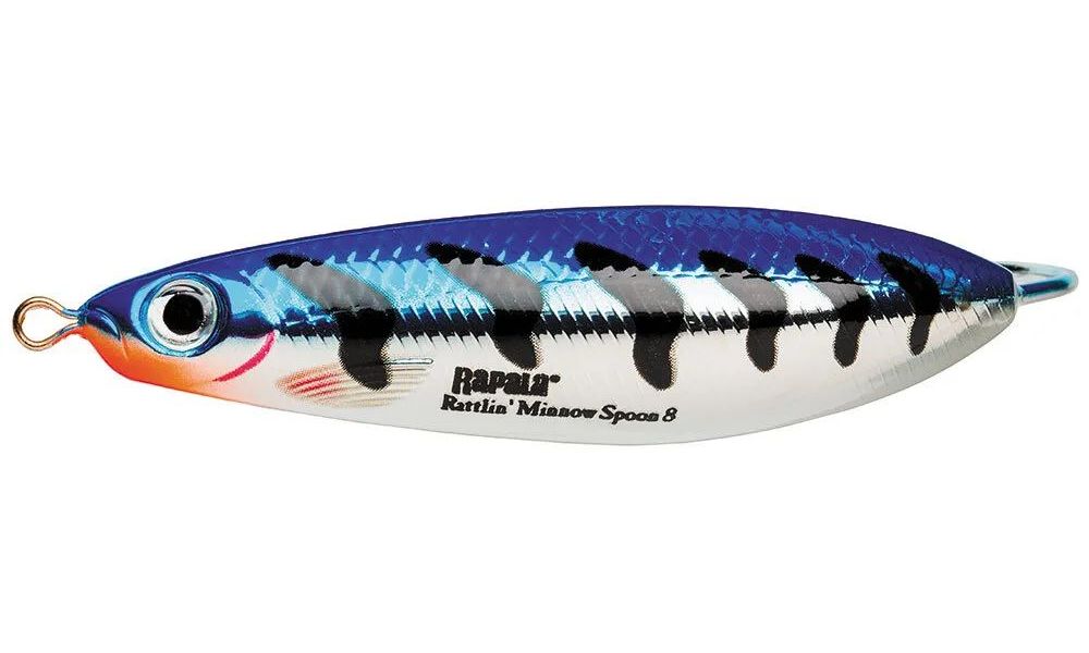 

Незацепляйка RAPALA Minnow Spoon 10 /MBT / 10см, 32гр., Голубой;серебристый, Minnow Spoon