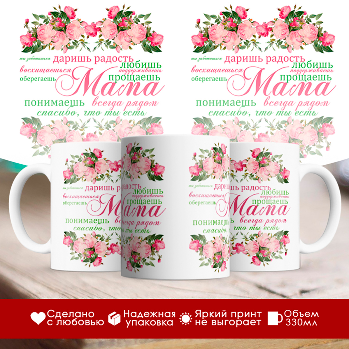 

Кружка Мама. Комплименты
