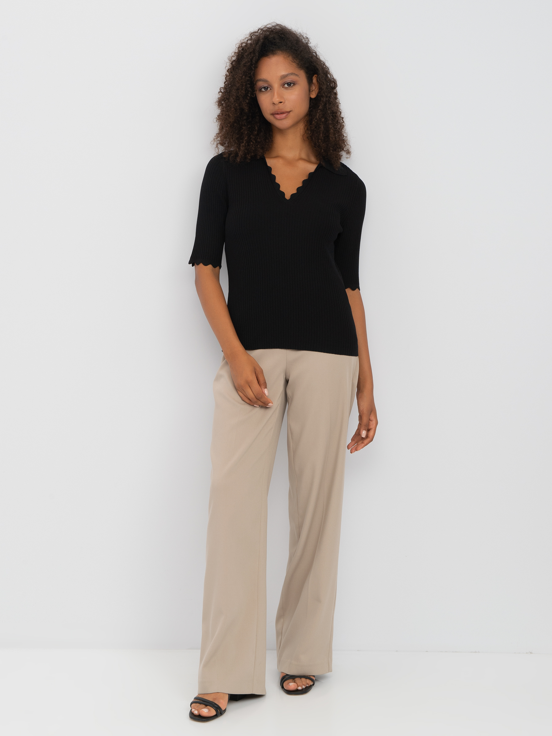 Джемпер женский TAIFUN by GERRY WEBER 372314-15110-1100 черный 38