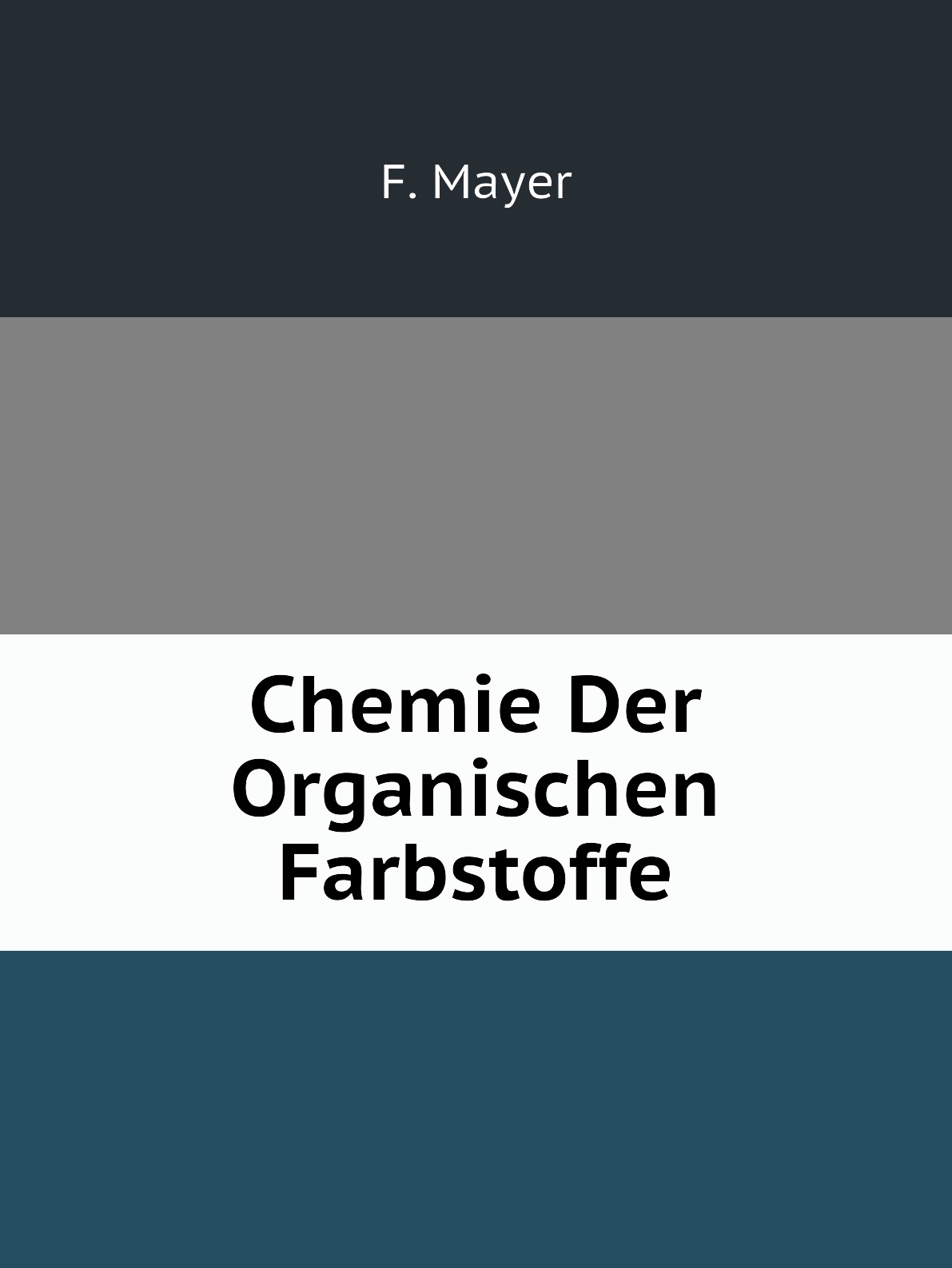 

Chemie Der Organischen Farbstoffe