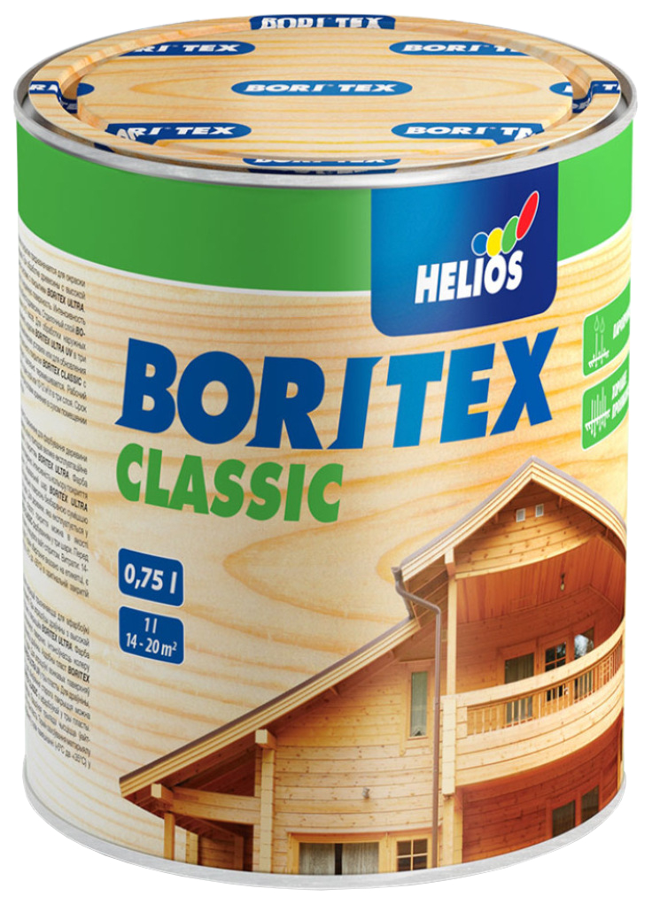 фото Антисептик helios boritex classic 0,75 л сосна