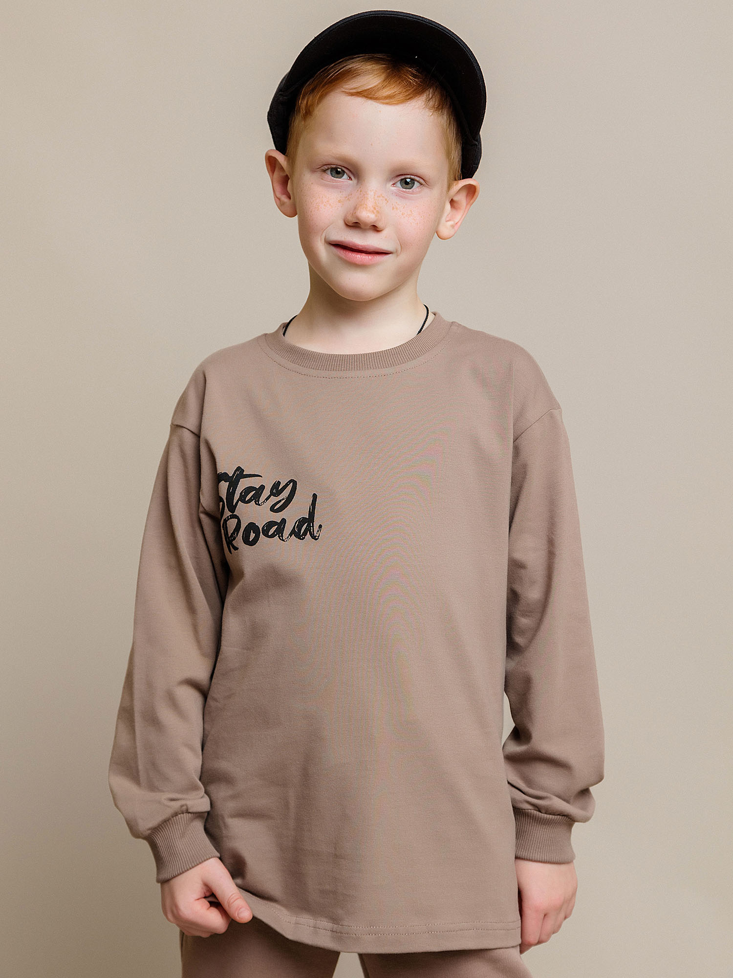 

Лонгслив Batik для мальчика (036_ОС24), размер 116, цвет какао, Коричневый, 036_ОС24