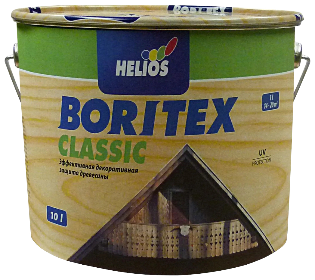 фото Антисептик helios boritex classic 10 л эбеневое дерево