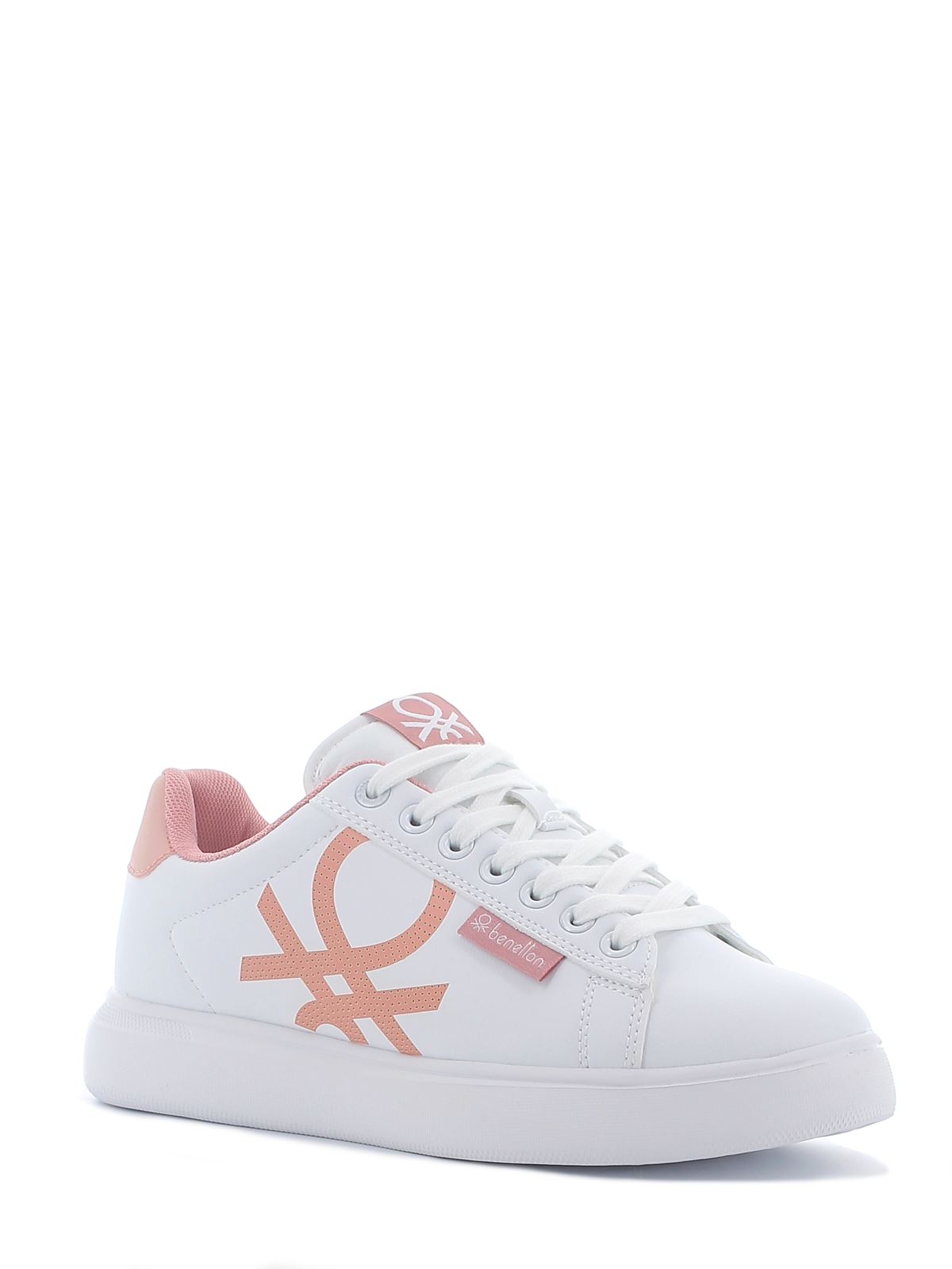 

Кеды женские United Colors of Benetton BTW314606 белые 40 RU, Белый, Toffee
