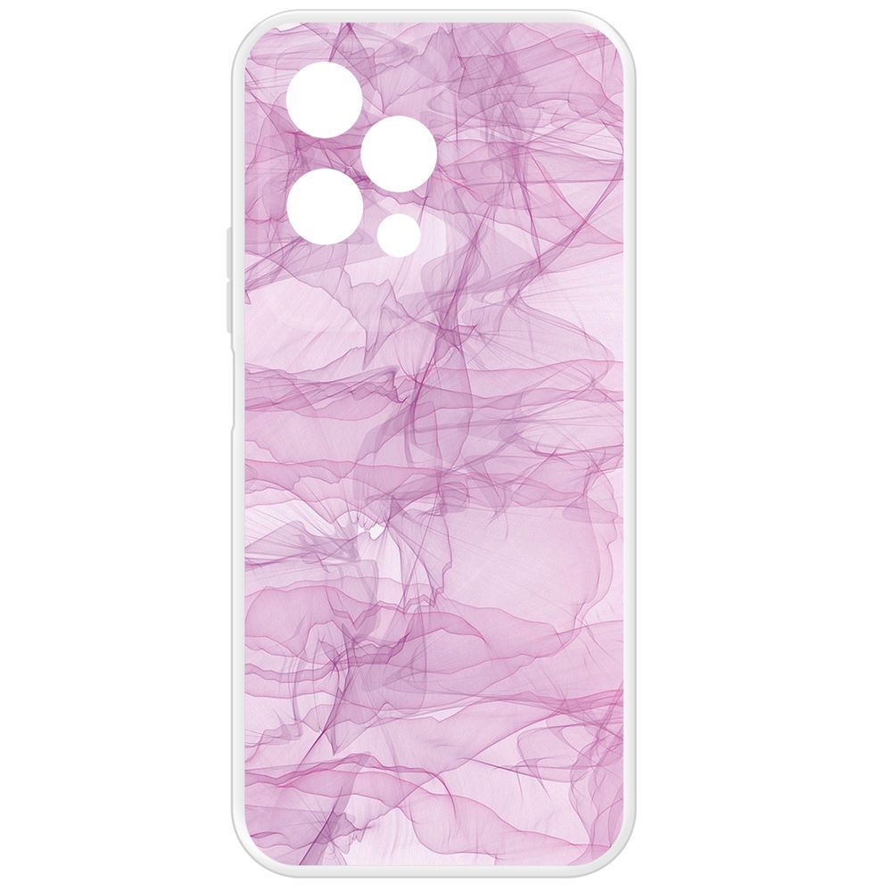 

Чехол-накладка Krutoff Clear Case Абстракт 4 для Honor 200 Lite, Прозрачный