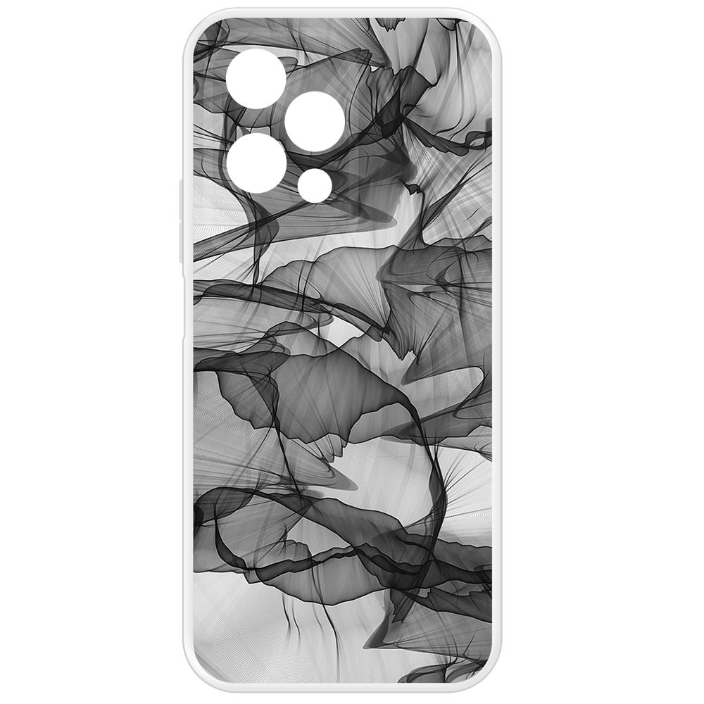 

Чехол-накладка Krutoff Clear Case Абстракт 14 для Honor 200 Lite, Прозрачный