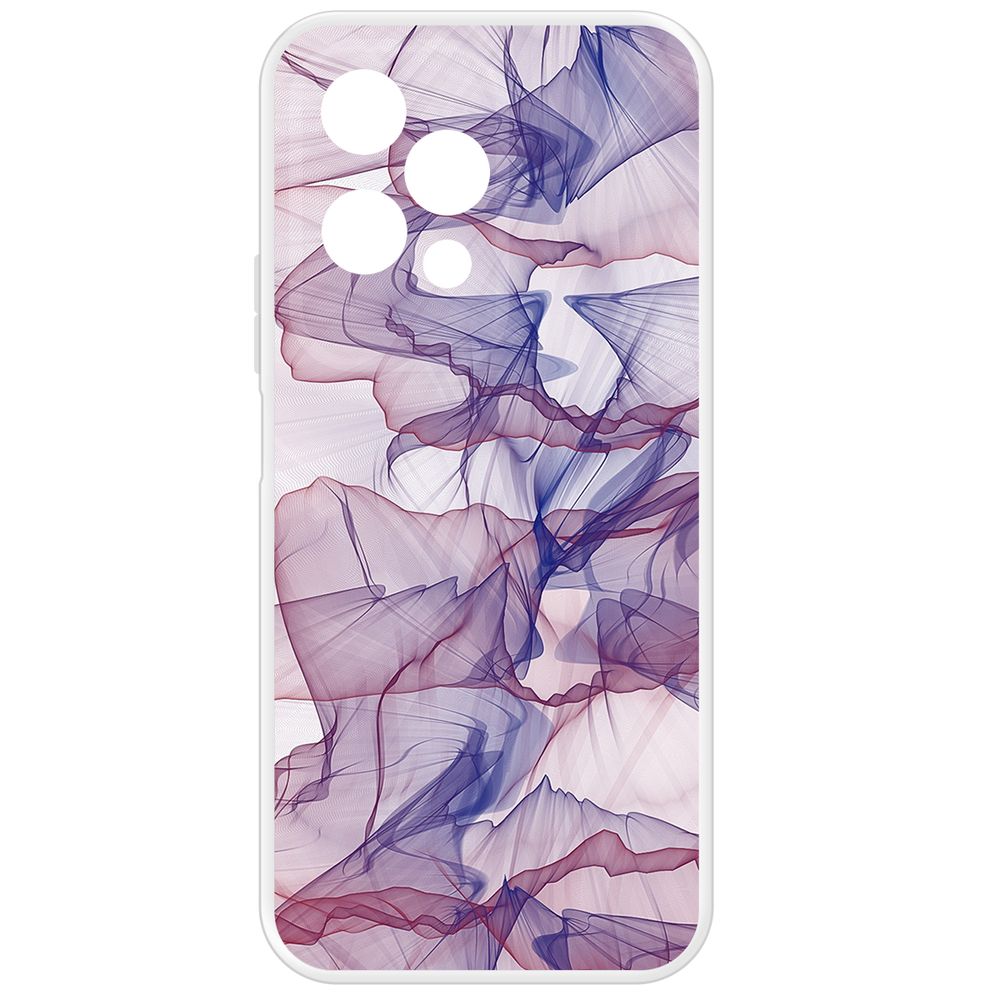 

Чехол-накладка Krutoff Clear Case Абстракт 15 для Honor 200 Lite, Прозрачный