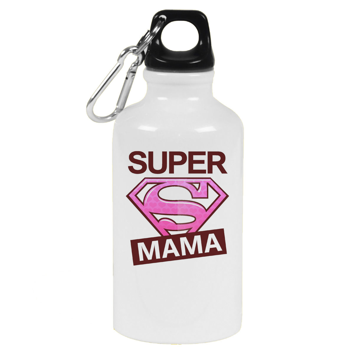 Бутылка спортивная CoolPodarok Супер мама (Super)