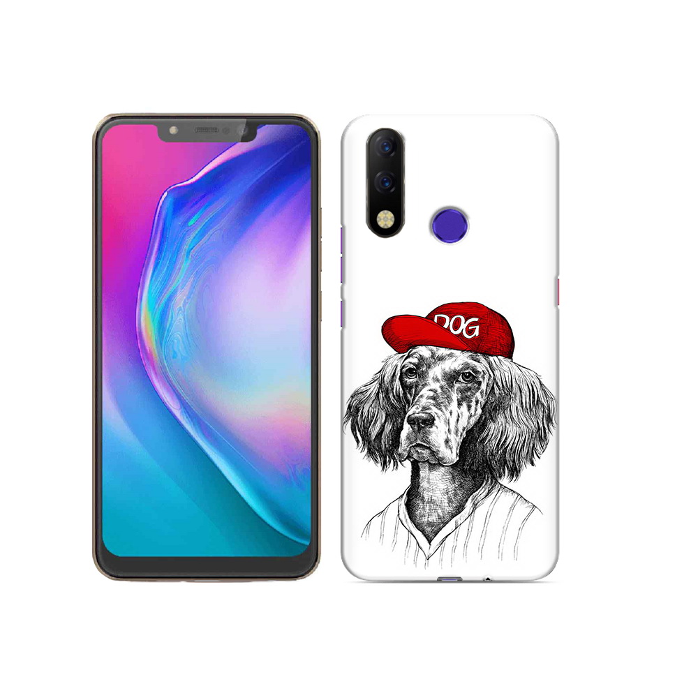 

Чехол MyPads Tocco для Tecno Spark 3 Pro дог, Прозрачный, Tocco