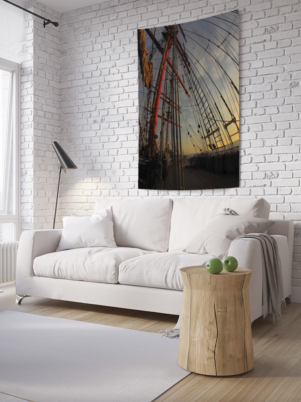 

Вертикальное фотопанно на стену JoyArty Борт корабля 100x150 см, Борт корабля