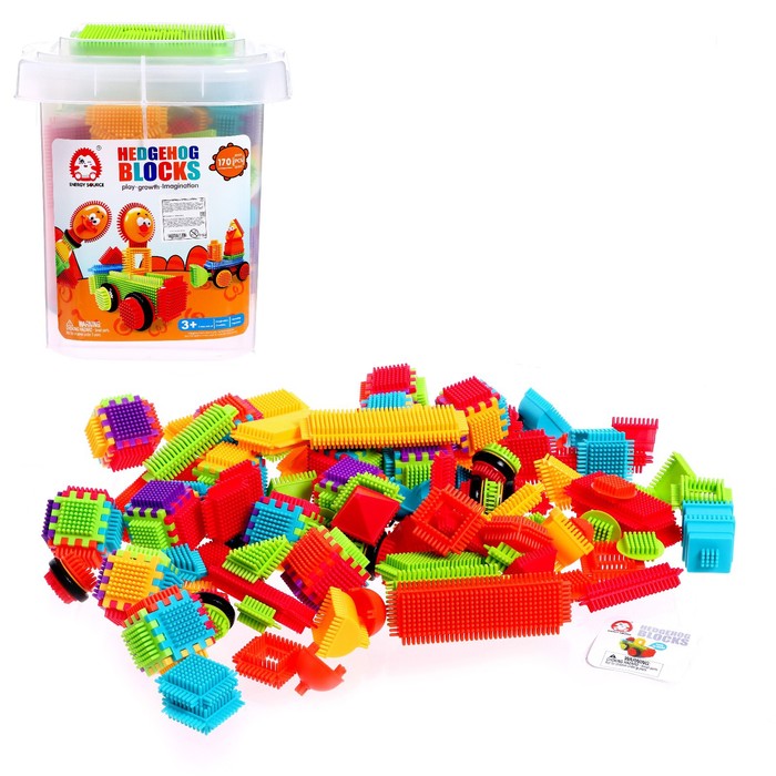 

Конструктор игольчатый BRISTLES, 170 деталей