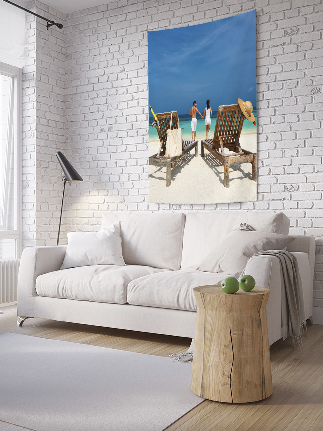 

Вертикальное фотопанно на стену JoyArty Пара отдыхающих 100x150 см, Пара отдыхающих