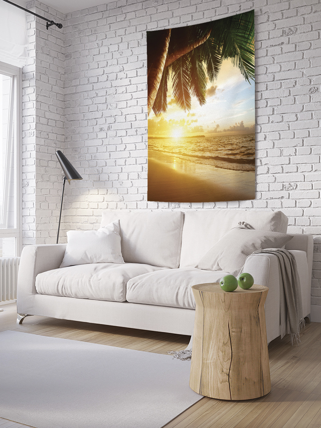 

Вертикальное фотопанно на стену JoyArty Марево заката 100x150 см, Марево заката