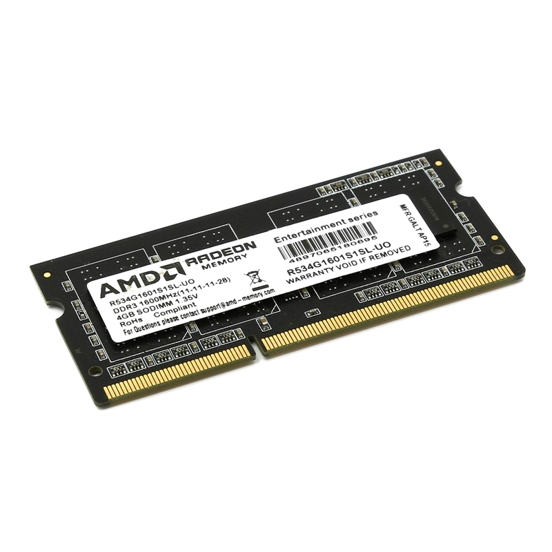 Оперативная память AMD R534G1601S1SL-UO DDR3 4GB