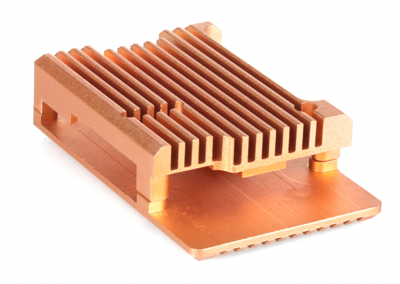 

Корпус компьютерный QUMO (RS025) Gold