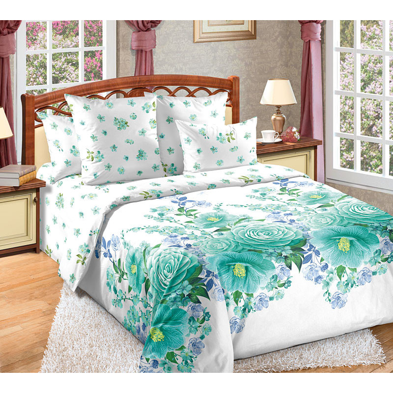 

Постельное белье 1,5 спальное сатин Камелия арт.1240Н, Камелия