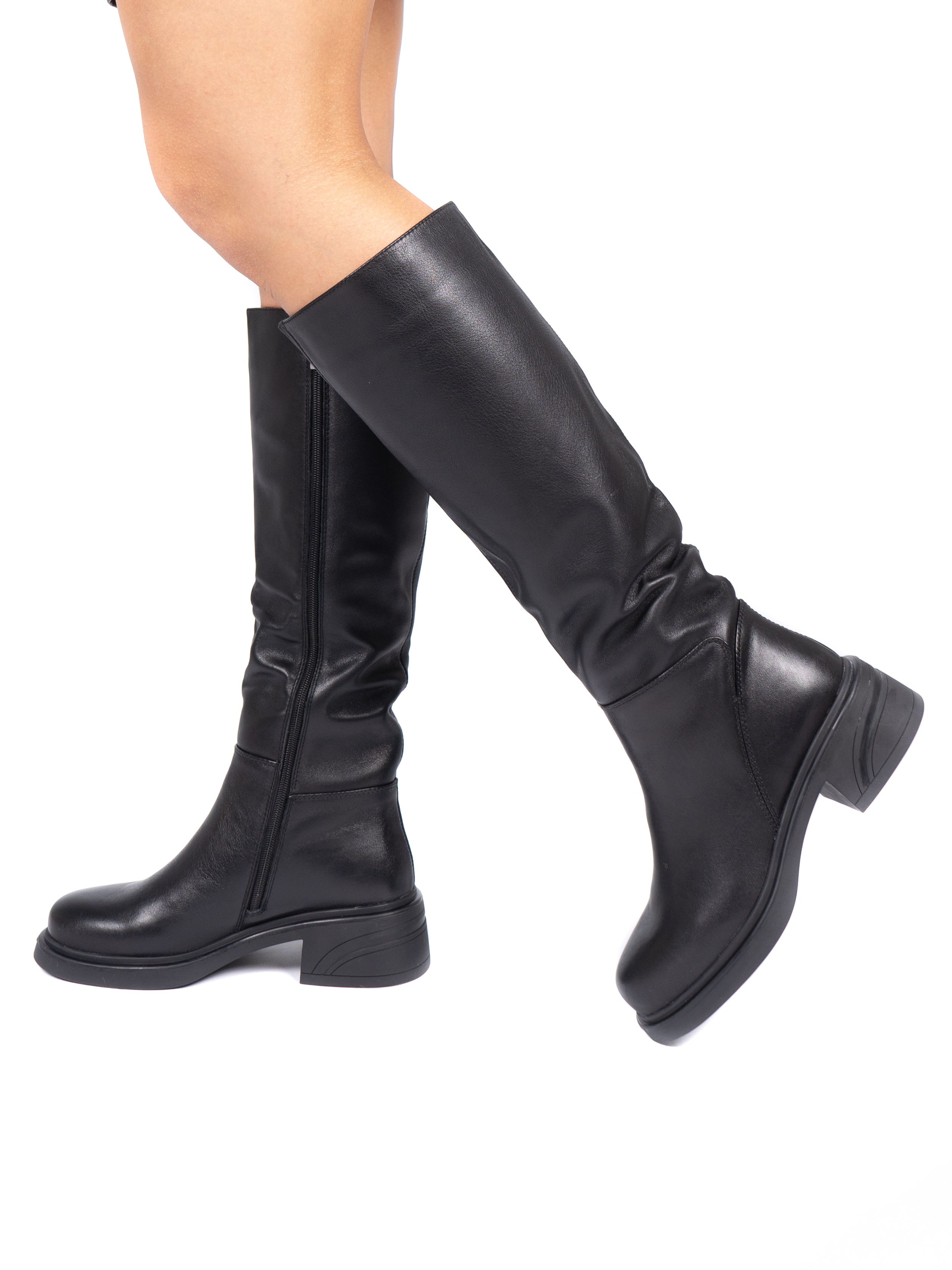 

Сапоги женские 365 Shoes H565B-H6099-1 черные 38 RU, Черный, H565B-H6099-1