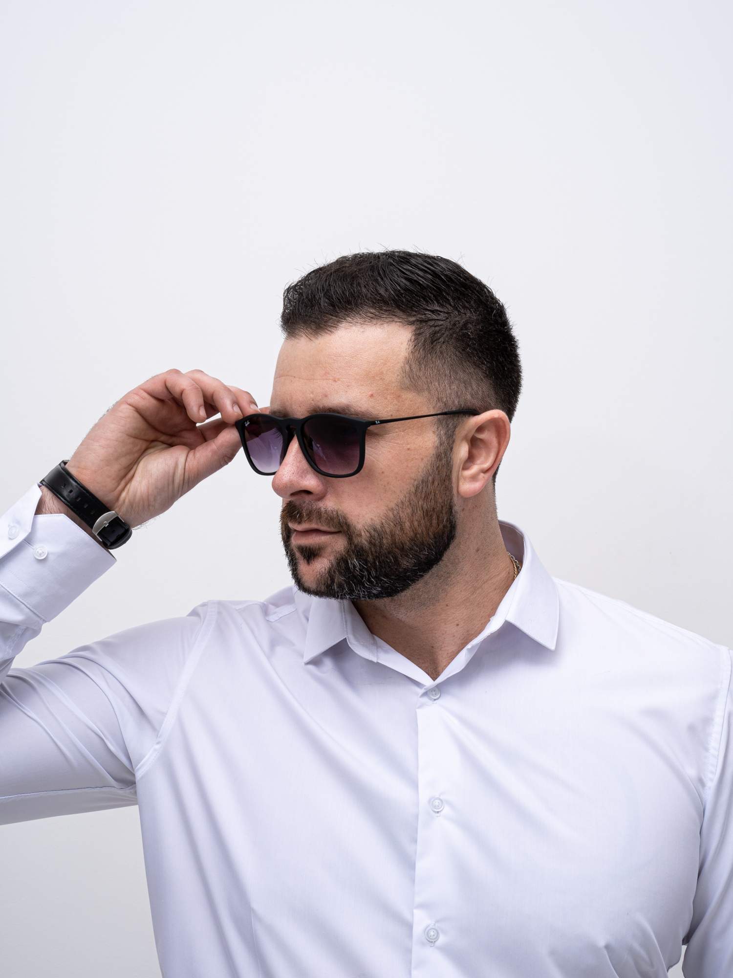

Солнцезащитные очки унисекс Ray-Ban 4187 622/8G серые, 4187 622/8G