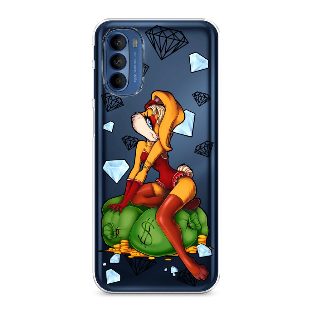 

Чехол на Motorola Moto G31 "Лола Банни с бриллиантами", Красный;оранжевый;зеленый, 242550-6