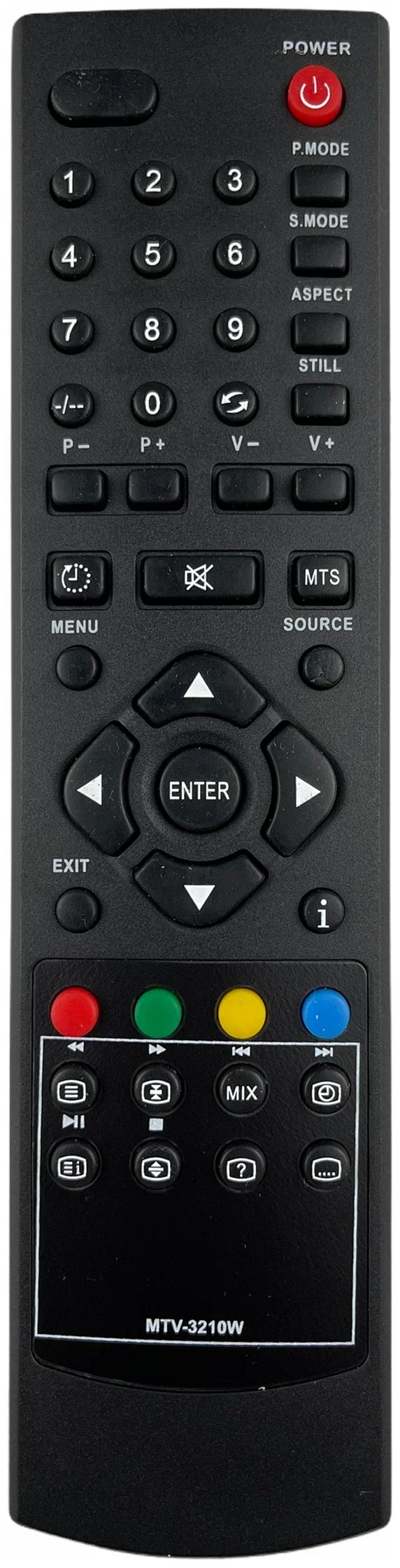 

Пульт HUAYU Mystery MTV-3210W, Helix HTV-1610L для BBK