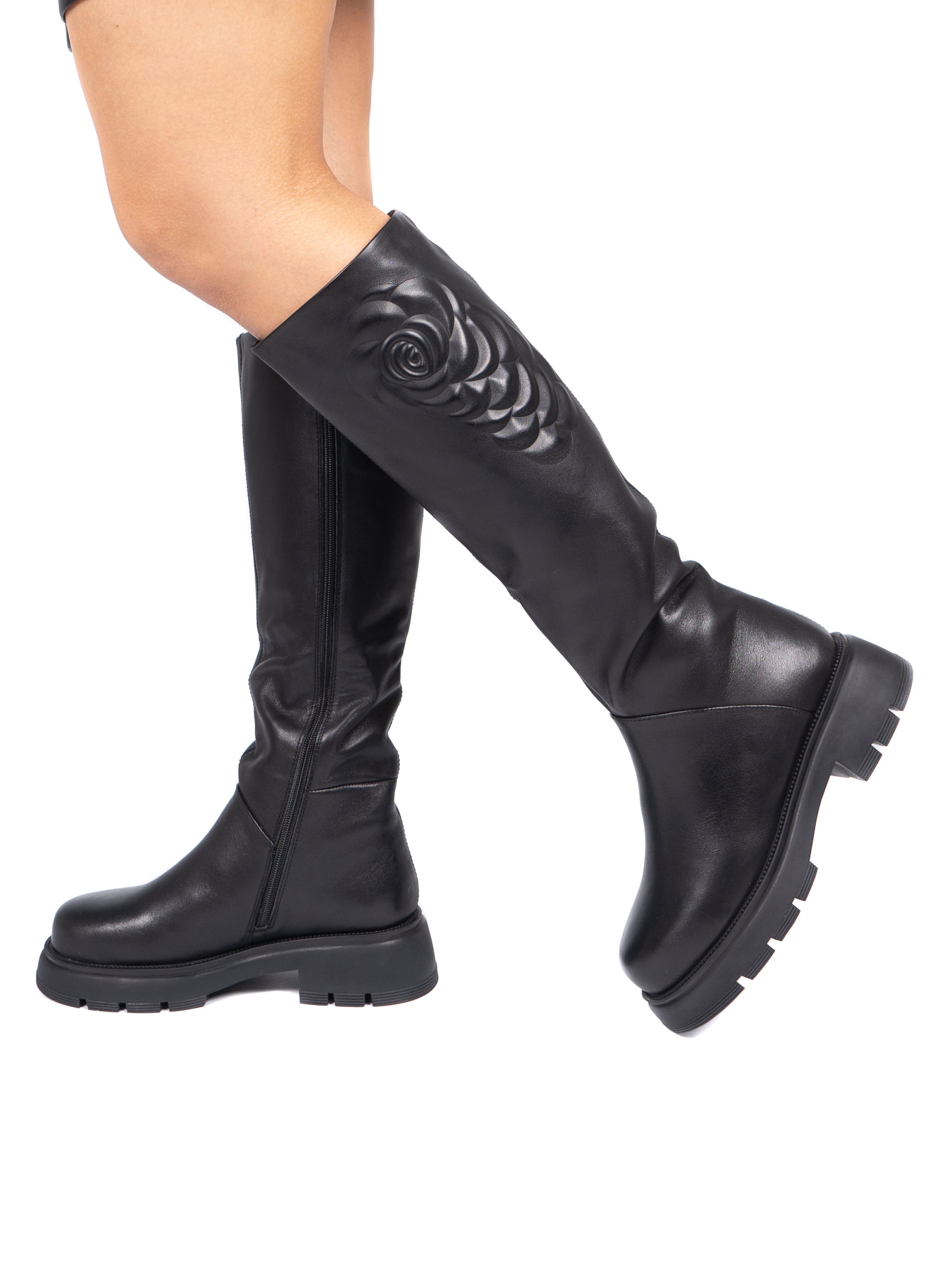 

Сапоги женские 365 Shoes H621BM-N1897-1 черные 41 RU, Черный, H621BM-N1897-1