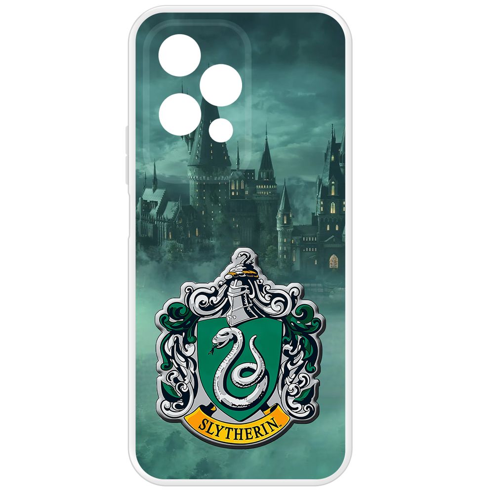 

Чехол-накладка Krutoff Clear Case Гарри Поттер. Слизерин для Honor 200 Lite, Прозрачный