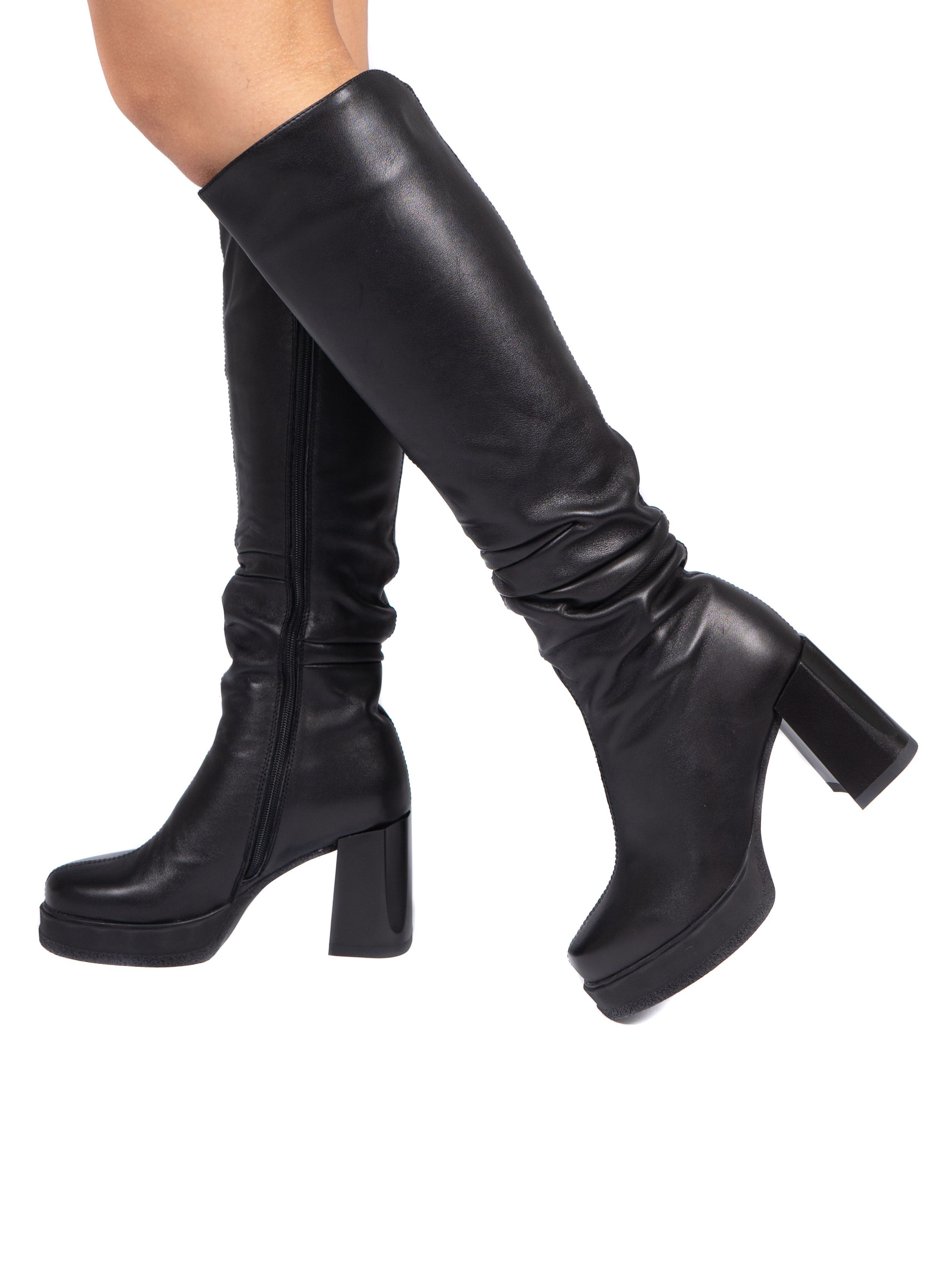 

Сапоги женские 365 Shoes H770-Z797-4 черные 35 RU, Черный, H770-Z797-4