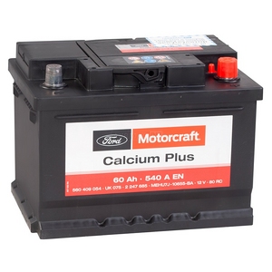 

Аккумулятор Ford Motorcraft 60 Ач 540А низкий 2247685