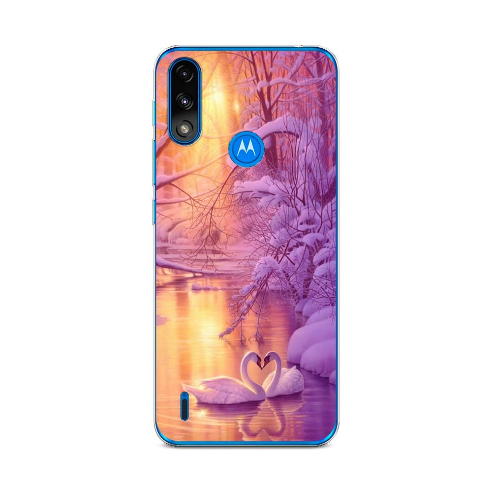 

Чехол на Lenovo K13 "Зима 1", Фиолетовый;желтый, 242450-2