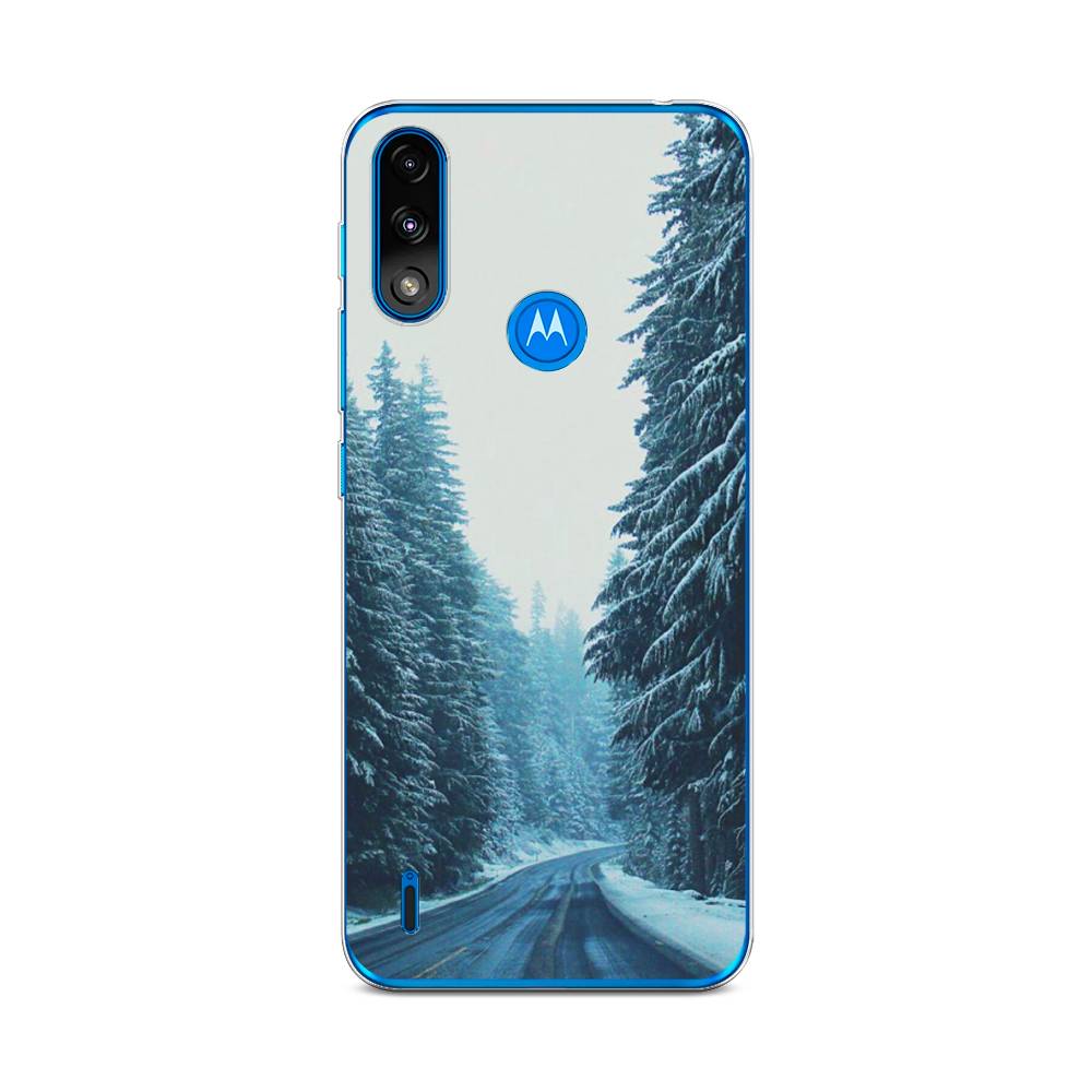 

Чехол на Lenovo K13 "Зима 9", Бежевый;голубой;черный, 242450-2