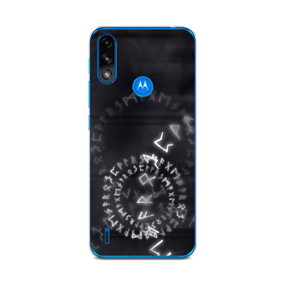 

Чехол на Lenovo K13 "Руны", Серый;черный, 242450-3