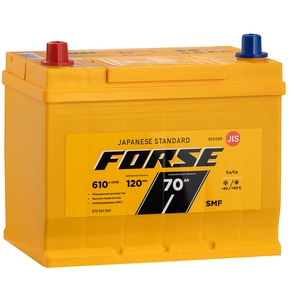 

Аккумулятор Forse 85D26R 70 Ач 610А прямая полярность