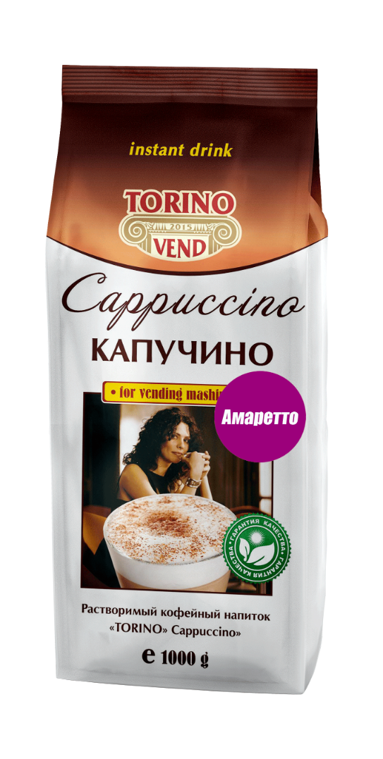 

Капучино TORINO Amaretto, 1 кг