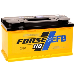 

Аккумулятор Forse EFB Start-Stop 110 Ач 880А прям. пол.