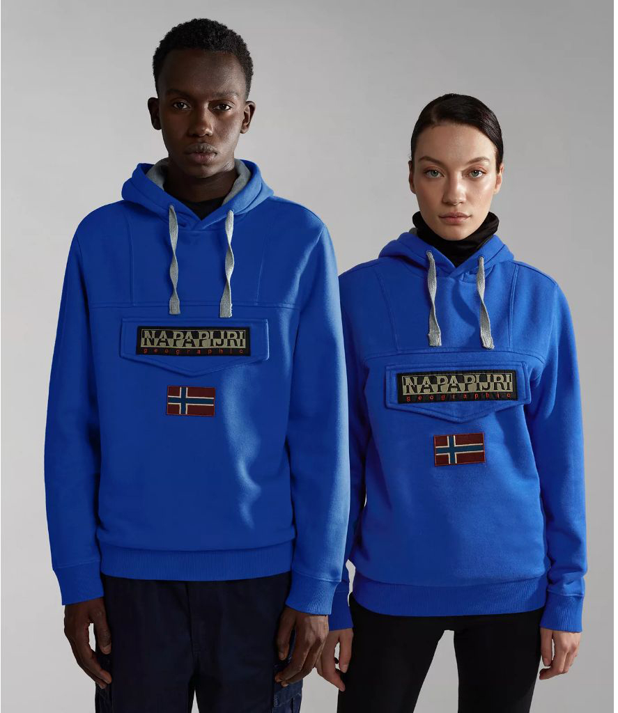 

Худи мужское Napapijri BURGEE WINT 2 B5A BLU MAZARIN B5A синее XL, Синий, BURGEE WINT 2 B5A BLU MAZARIN B5A
