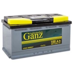 

Аккумулятор Ganz 100 Ач 820А прямая полярность