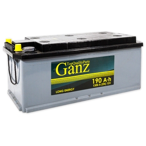 

Аккумулятор Ganz 190 Ач 1300А рос