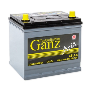 

Аккумулятор Ganz Asia 65 Ач 580А обратная полярность