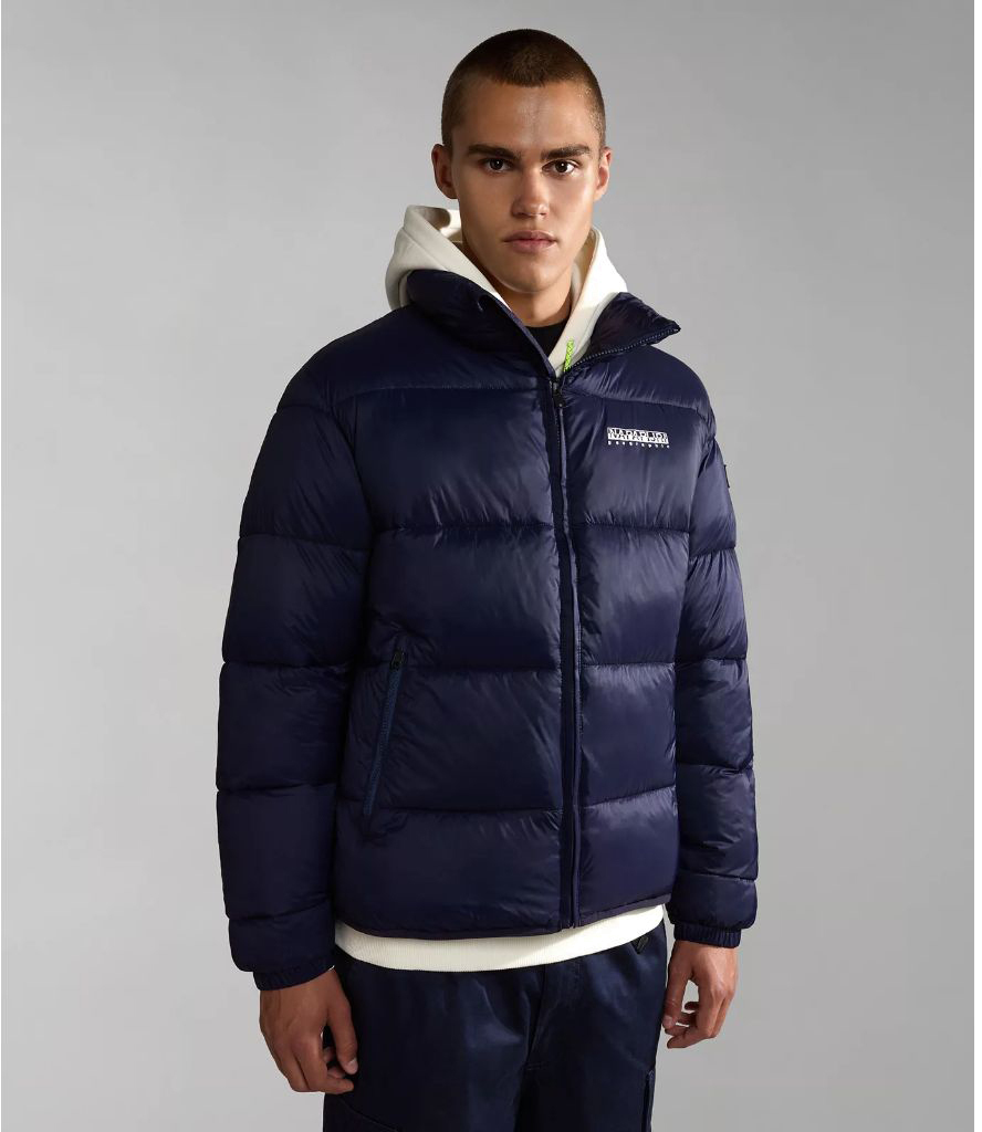 

Куртка мужская Napapijri A-SUOMI 3 176 BLU MARINE синяя XL, Синий, A-SUOMI 3 176 BLU MARINE
