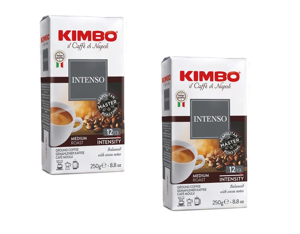 

Кофе молотый Kimbo Intenso, 250 г х 2 шт, Intenso