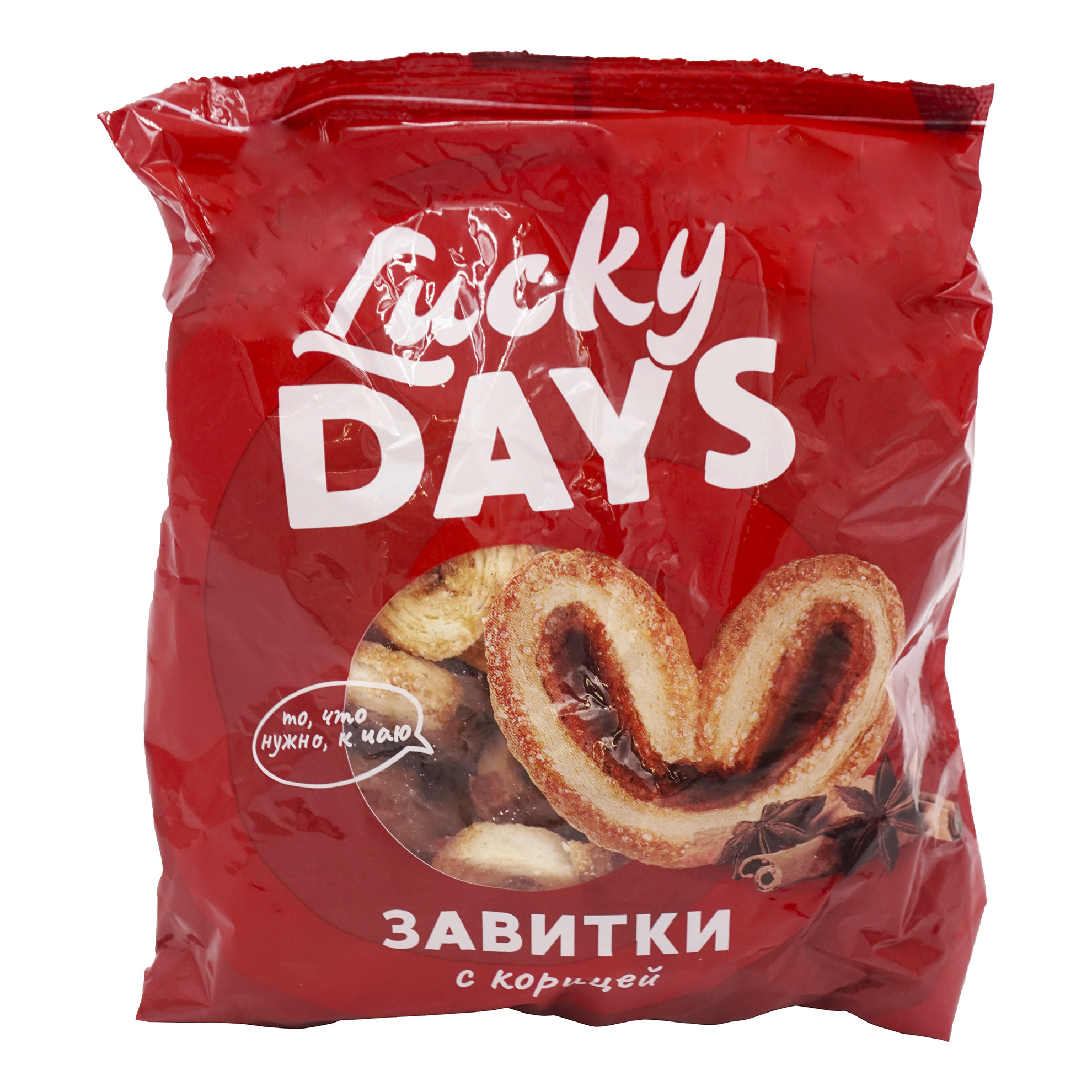 

Витушки Lucky Days слоеные с корицей 250 г