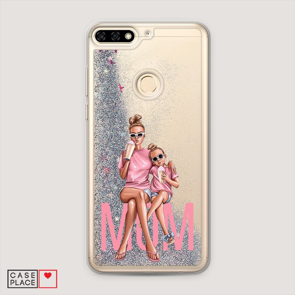 

Чехол Awog на Huawei Y6 Prime 2018 "Lovely mom", Разноцветный, 65791-1