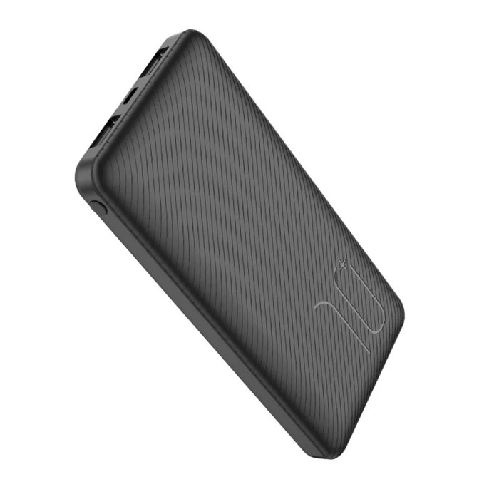 

Внешний аккумулятор Borofone BT28 10000 мАч, 2хUSB, 2 А, черный
