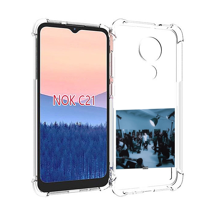 

Чехол MyPads Уроборос Скриптонит для Nokia C21, Прозрачный, Tocco