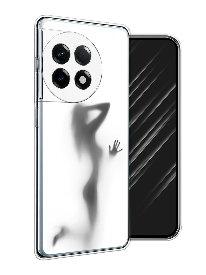 

Чехол Awog на OnePlus 11R/Ace 2 "Стекло в душе", Белый;серый;черный, 154250-1