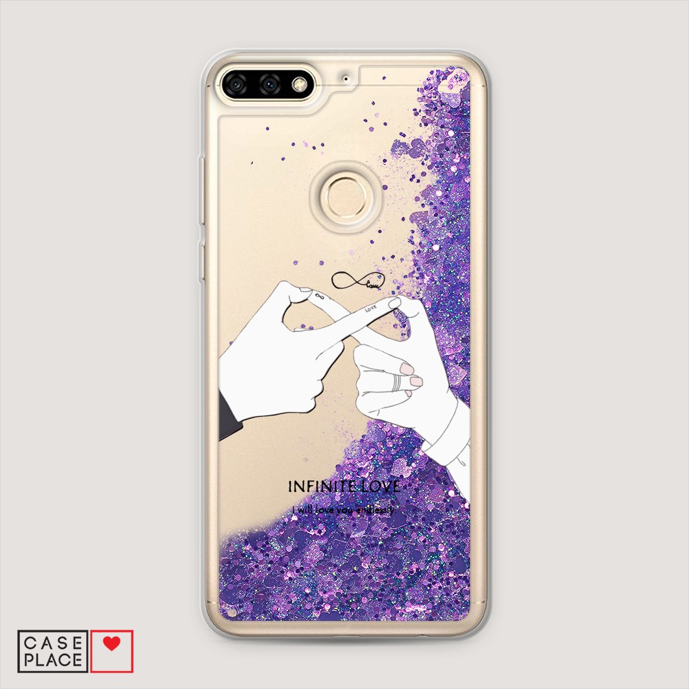 

Чехол Awog на Huawei Y6 Prime 2018 "Любовь навсегда", Разноцветный, 65792-1