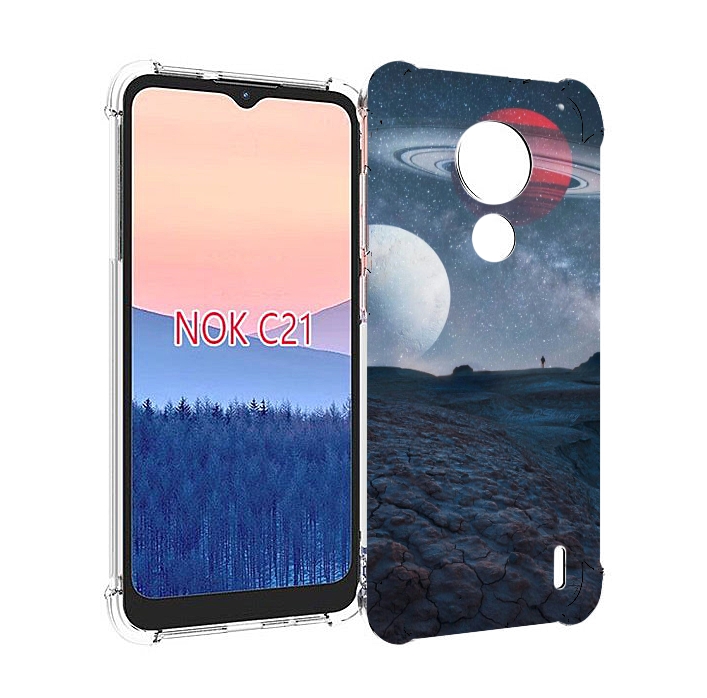 

Чехол MyPads Фотография для Nokia C21, Прозрачный, Tocco