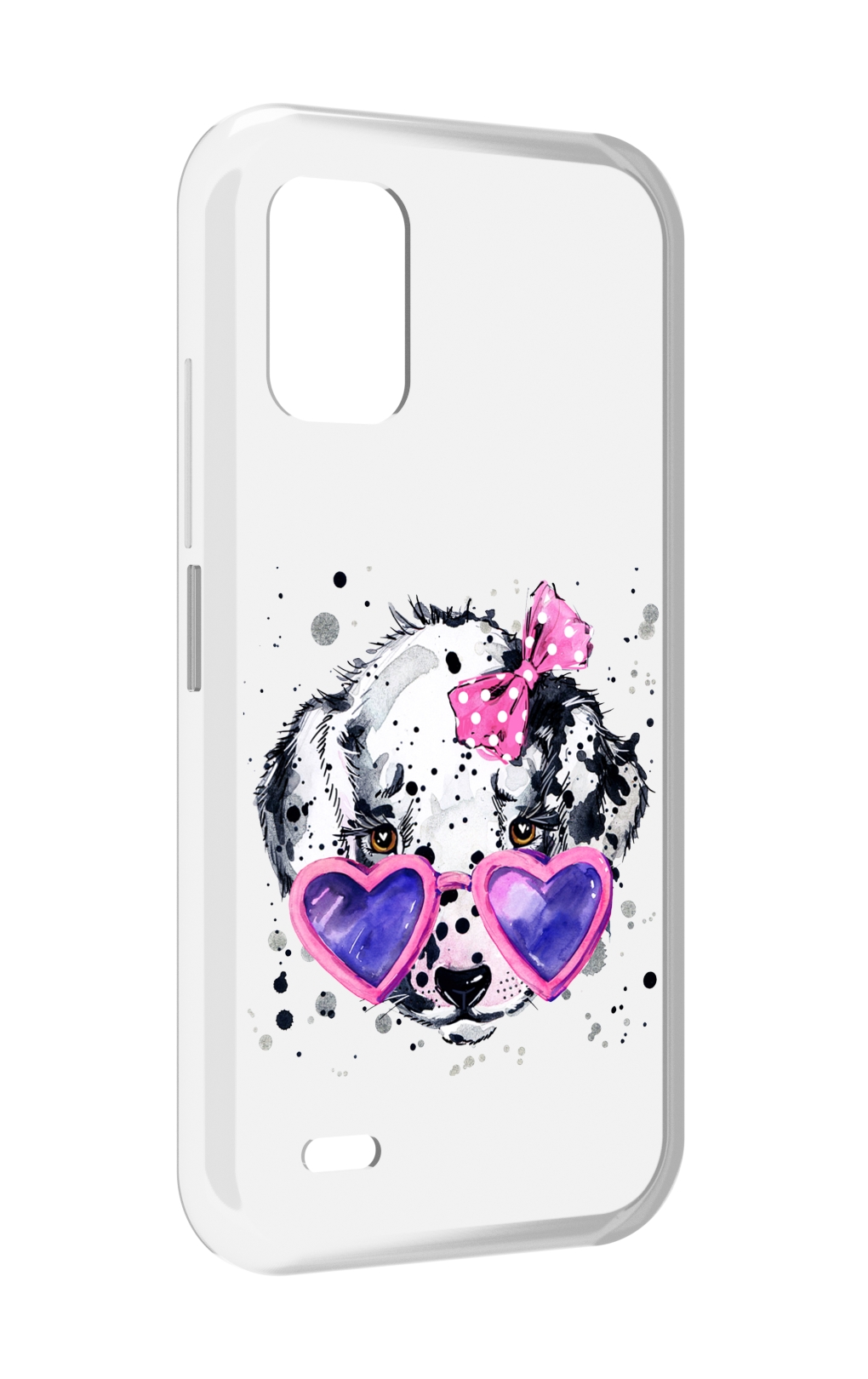 

Чехол MyPads долматинец в очках для UMIDIGI Bison GT2 / GT2 Pro, Прозрачный, Tocco