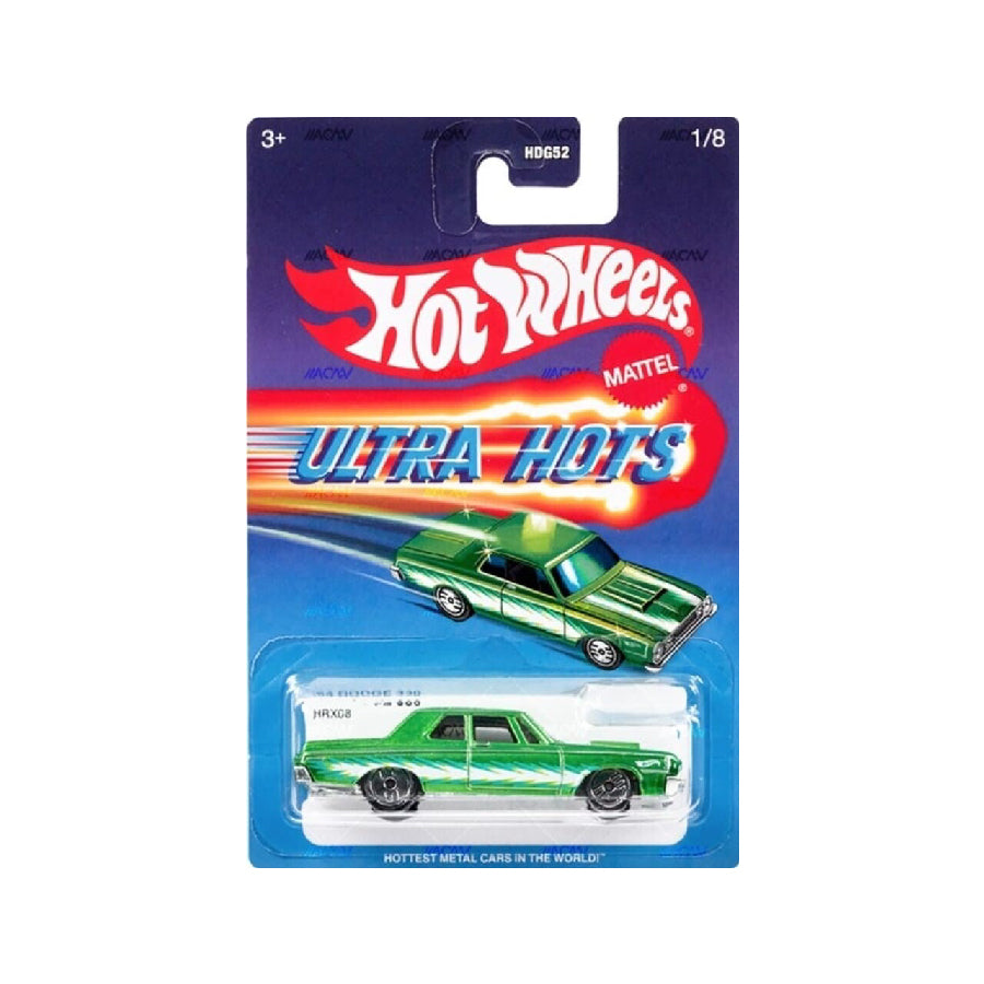 

Машина Hot Wheels Ultra Hots HRX08, 1 шт., Зеленый, HRX08