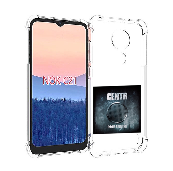 

Чехол MyPads Эфир в норме Centr для Nokia C21, Прозрачный, Tocco